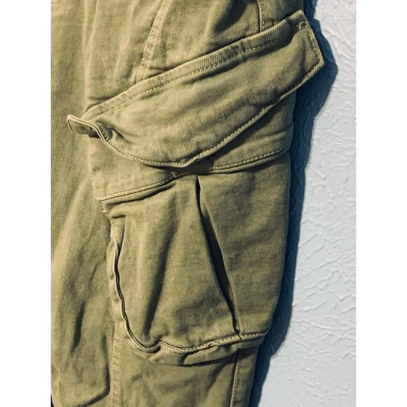 Man Boohoo Man Army Green Jeans - Size 32 - Picture 2 of 8